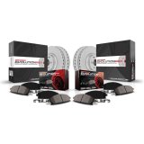 Power Stop 03-05 Mercedes-Benz E320 Front & Rear Z23 Evolution Sport Coated Brake Kit (1x psbCRK5320, 1x psbCRK5325) thumbnail 8