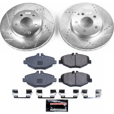 Power Stop 03-05 Mercedes-Benz E320 Front & Rear Z23 Evolution Sport Brake Kit (1x psbK5320, 1x psbK5325) thumbnail 1