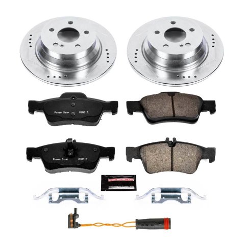 Power Stop 03-05 Mercedes-Benz E320 Front & Rear Z23 Evolution Sport Brake Kit (1x psbK5320, 1x psbK5325) thumbnail 4
