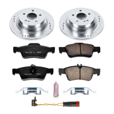 Power Stop 03-05 Mercedes-Benz E320 Front & Rear Z23 Evolution Sport Brake Kit (1x psbK5320, 1x psbK5325) thumbnail 6