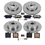 Power Stop 03-05 Mercedes-Benz C240 Front & Rear Autospecialty Brake Kit (1x psbKOE6698, 1x psbKOE3048) thumbnail 9