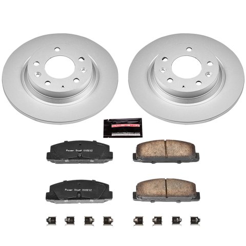 Power Stop 03-05 Mazda 6 Front & Rear Z17 Evolution Geomet Coated Brake Kit (1x psbCRK2452, 1x psbCRK2448) thumbnail 5