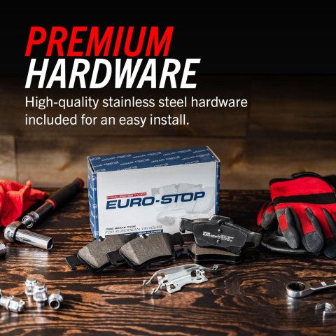 Power Stop 03-05 Land Rover Range Rover Front & Rear Euro-Stop Brake Kit (1x psbESK5742, 1x psbESK5111) thumbnail 3