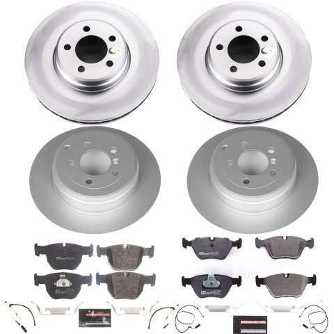 Power Stop 03-05 Land Rover Range Rover Front & Rear Euro-Stop Brake Kit (1x psbESK5742, 1x psbESK5111) thumbnail 5