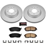 Power Stop 03-05 Infiniti G35 Front & Rear Z17 Evolution Geomet Coated Brake Kit (1x psbCRK103, 1x psbCRK3140) thumbnail 5