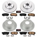 Power Stop 03-05 Hyundai Sonata Front & Rear Z17 Evolution Geomet Coated Brake Kit (1x psbCRK5212, 1x psbCRK5290) thumbnail 4