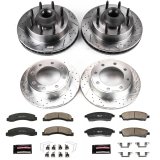 Power Stop 03-05 Ford Excursion Front & Rear Z23 Evolution Brake Kit (1x psbZ23-756, 1x psbK1890, 1x psbAR8181XL, 1x psbAR8181XR) thumbnail 6