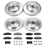 Power Stop 03-05 Cadillac CTS Front & Rear Z23 Evolution Sport Brake Kit (1x psbK1423, 1x psbK1425) thumbnail 7