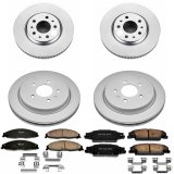 Power Stop 03-05 Cadillac CTS Front & Rear Z17 Evolution Geomet Coated Brake Kit (1x psbCRK1423, 1x psbCRK1425) thumbnail 4