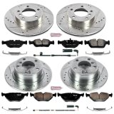 Power Stop 03-05 BMW Z4 Front & Rear Z23 Evolution Sport Brake Kit (1x psbK497, 1x psbK5130) thumbnail 8