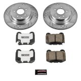 Power Stop 03-04 Infiniti G35 Front & Rear Z26 Street Warrior Brake Kit (1x psbK5303-26, 1x psbK104-26) thumbnail 9