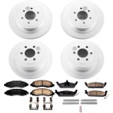 Power Stop 03-04 Dodge Dakota Front & Rear Z17 Evolution Geomet Coated Brake Kit (1x psbCRK2192, 1x psbCRK2187) thumbnail 5