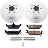 Power Stop 03-04 Dodge Dakota Front & Rear Z17 Evolution Geomet Coated Brake Kit (1x psbCRK2192, 1x psbCRK2187) thumbnail 8