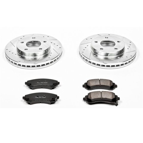 Power Stop 02-07 Buick Rendezvous Front & Rear Z23 Evolution Sport Brake Kit (1x psbK5135, 1x psbK5233) thumbnail 4
