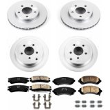 Power Stop 02-07 Buick Rendezvous Front & Rear Z17 Evolution Geomet Coated Brake Kit (1x psbCRK5233, 1x psbCRK5135) thumbnail 4