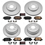 Power Stop 02-06 Toyota Camry Front & Rear Z17 Evolution Geomet Coated Brake Kit (1x psbCRK2417, 1x psbCRK1064) thumbnail 4