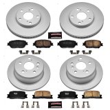 Power Stop 02-06 Toyota Camry Front & Rear Z17 Evolution Geomet Coated Brake Kit (1x psbCRK2418, 1x psbCRK1064) thumbnail 1