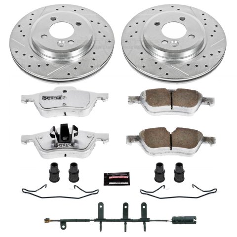 Power Stop 02-06 Mini Cooper Front & Rear Z26 Street Warrior Brake Kit (1x psbK5724-26, 1x psbK5726-26) thumbnail 5