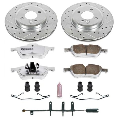 Power Stop 02-06 Mini Cooper Front & Rear Z26 Street Warrior Brake Kit (1x psbK5724-26, 1x psbK5726-26) thumbnail 6