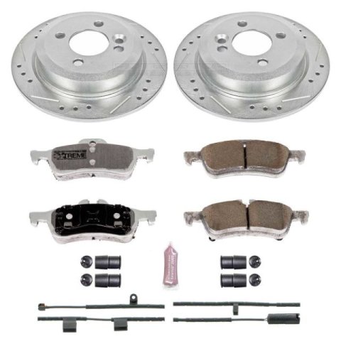 Power Stop 02-06 Mini Cooper Front & Rear Z26 Street Warrior Brake Kit (1x psbK5724-26, 1x psbK5726-26) thumbnail 7