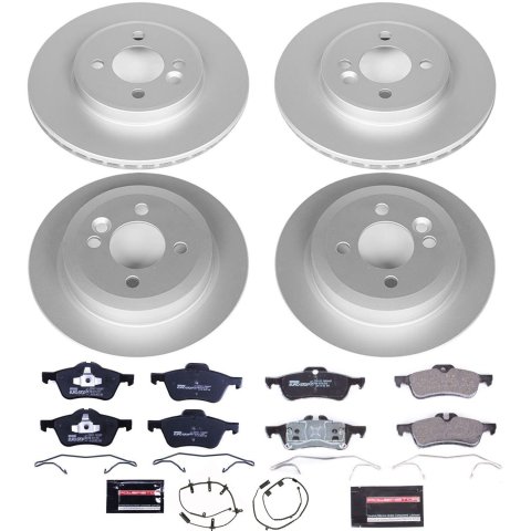 Power Stop 02-06 Mini Cooper Front & Rear Euro-Stop Brake Kit (1x psbESK5724, 1x psbESK5726) thumbnail 6