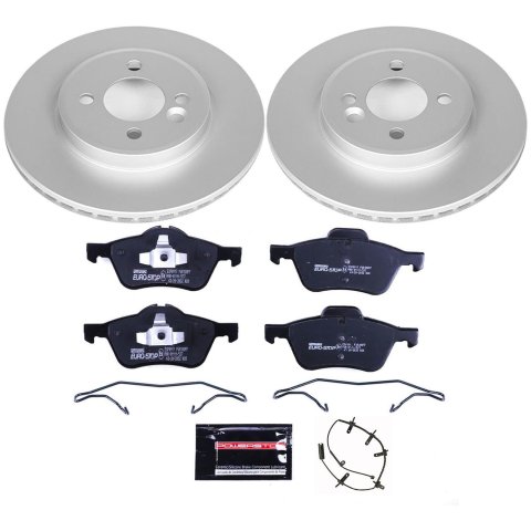 Power Stop 02-06 Mini Cooper Front & Rear Euro-Stop Brake Kit (1x psbESK5724, 1x psbESK5726) thumbnail 9