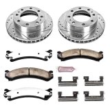 Power Stop 02-06 Chevrolet Avalanche 2500 Front & Rear Z36 Truck & Tow Brake Kit (1x psbK2020-36, 1x psbK2041-36) thumbnail 1