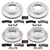 Power Stop 02-06 Chevrolet Avalanche 2500 Front & Rear Z17 Evolution Geomet Coated Brake Kit (1x psbCRK2020, 1x psbCRK2041) thumbnail 4