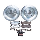 Power Stop 02-06 Cadillac Escalade Front & Rear Z36 Truck & Tow Brake Kit (1x psbK2046-36, 1x psbK2009-36) thumbnail 2