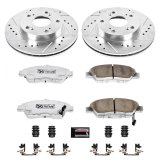Power Stop 02-06 Acura RSX Front & Rear Z26 Street Warrior Brake Kit (1x psbK2270-26, 1x psbK2386-26) thumbnail 8