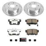 Power Stop 02-06 Acura RSX Front & Rear Z26 Street Warrior Brake Kit (1x psbK2270-26, 1x psbK2386-26) thumbnail 9