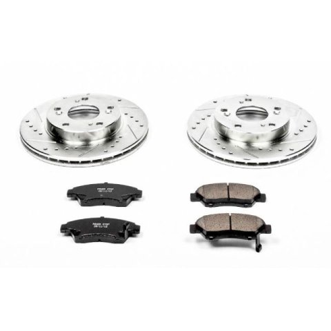 Power Stop 02-06 Acura RSX Front & Rear Z23 Evolution Sport Brake Kit (1x psbK2386, 1x psbK2270)