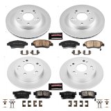 Power Stop 02-06 Acura RSX Front & Rear Z17 Evolution Geomet Coated Brake Kit (1x psbCRK2270, 1x psbCRK2386) thumbnail 4