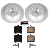 Power Stop 02-05 Mercedes-Benz C230 Front & Rear Z23 Evolution Sport Coated Brake Kit (1x psbCRK3048, 1x psbCRK368) thumbnail 8