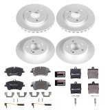 Power Stop 02-05 Mercedes-Benz C230 Front & Rear Euro-Stop Brake Kit (1x psbESK368, 1x psbESK3048) thumbnail 6