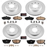 Power Stop 02-05 Hyundai Elantra Front & Rear Z17 Evolution Geomet Coated Brake Kit (1x psbCRK1093, 1x psbCRK3106) thumbnail 1