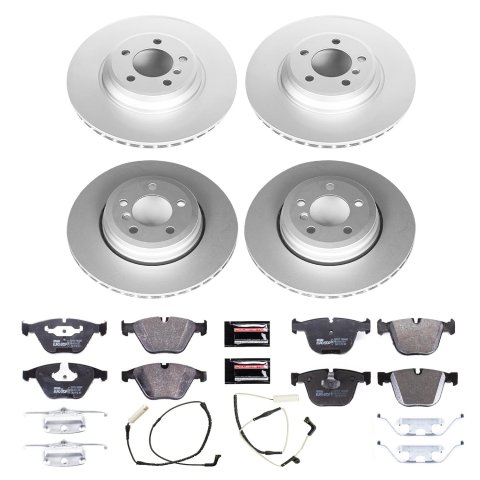 Power Stop 02-05 BMW 745i Front & Rear Euro-Stop Brake Kit (1x psbESK2054, 1x psbESK2086) thumbnail 5