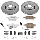 Power Stop 02-05 Audi A4 Front & Rear Z26 Street Warrior Brake Kit (1x psbK3109-26, 1x psbK636-26) thumbnail 7