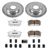 Power Stop 02-05 Audi A4 Front & Rear Z26 Street Warrior Brake Kit (1x psbK3109-26, 1x psbK636-26) thumbnail 9