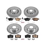 Power Stop 02-05 Audi A4 Front & Rear Z23 Evolution Sport Brake Kit (1x psbK3109, 1x psbK636) thumbnail 3