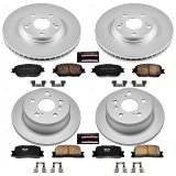Power Stop 02-04 Toyota Camry Front & Rear Z17 Evolution Geomet Coated Brake Kit (1x psbCRK2418, 1x psbCRK1143) thumbnail 4