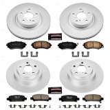 Power Stop 02-04 Subaru Legacy Front & Rear Z17 Evolution Geomet Coated Brake Kit (1x psbCRK3124, 1x psbCRK1124) thumbnail 4