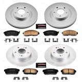 Power Stop 02-04 Infiniti I35 Front & Rear Z17 Evolution Geomet Coated Brake Kit (1x psbCRK1169, 1x psbCRK2282) thumbnail 1