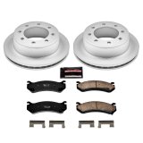 Power Stop 02-04 Chevrolet Avalanche 2500 Front & Rear Z17 Evolution Geomet Coated Brake Kit (1x psbCRK2071, 1x psbCRK2041) thumbnail 7