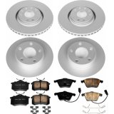 Power Stop 02-04 Audi A6 Quattro Front & Rear Z23 Evolution Sport Coated Brake Kit (1x psbCRK891, 1x psbCRK941) thumbnail 1
