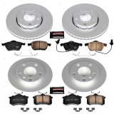 Power Stop 02-04 Audi A4 Front & Rear Z23 Evolution Sport Coated Brake Kit (1x psbCRK3129, 1x psbCRK528) thumbnail 4