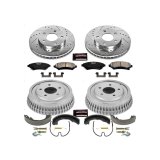 Power Stop 02-03 Buick Century Front & Rear Z23 Evolution Sport Brake Kit (1x psbK2553, 1x psbKOE15322DK) thumbnail 3