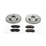 Power Stop 02-03 Buick Century Front & Rear Z23 Evolution Sport Brake Kit (1x psbK2553, 1x psbKOE15322DK) thumbnail 5