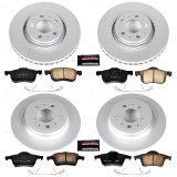 Power Stop 01-09 Volvo S60 Front & Rear Z23 Evolution Sport Coated Brake Kit (1x psbCRK5196, 1x psbCRK5193) thumbnail 1