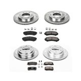 Power Stop 01-06 Mitsubishi Montero Front & Rear Z23 Evolution Sport Brake Kit (1x psbK3119, 1x psbK148) thumbnail 2